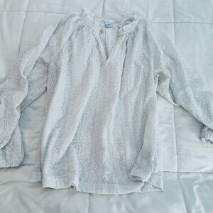 Old Navy Casual White Blouse